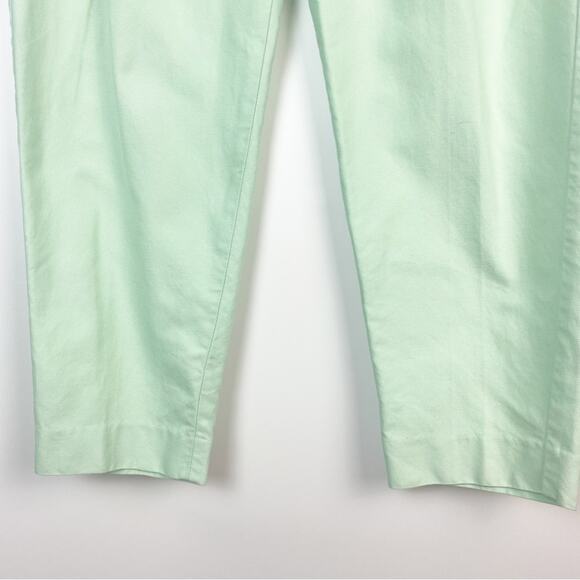3.1 Phillip Lim Aqua Silk Blend Cropped Trousers Size 2 - Picture 4 of 10